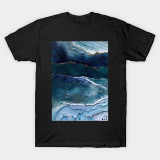 Abstract waves T-Shirt